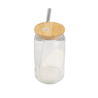 Vaso de vidrio con sorbete