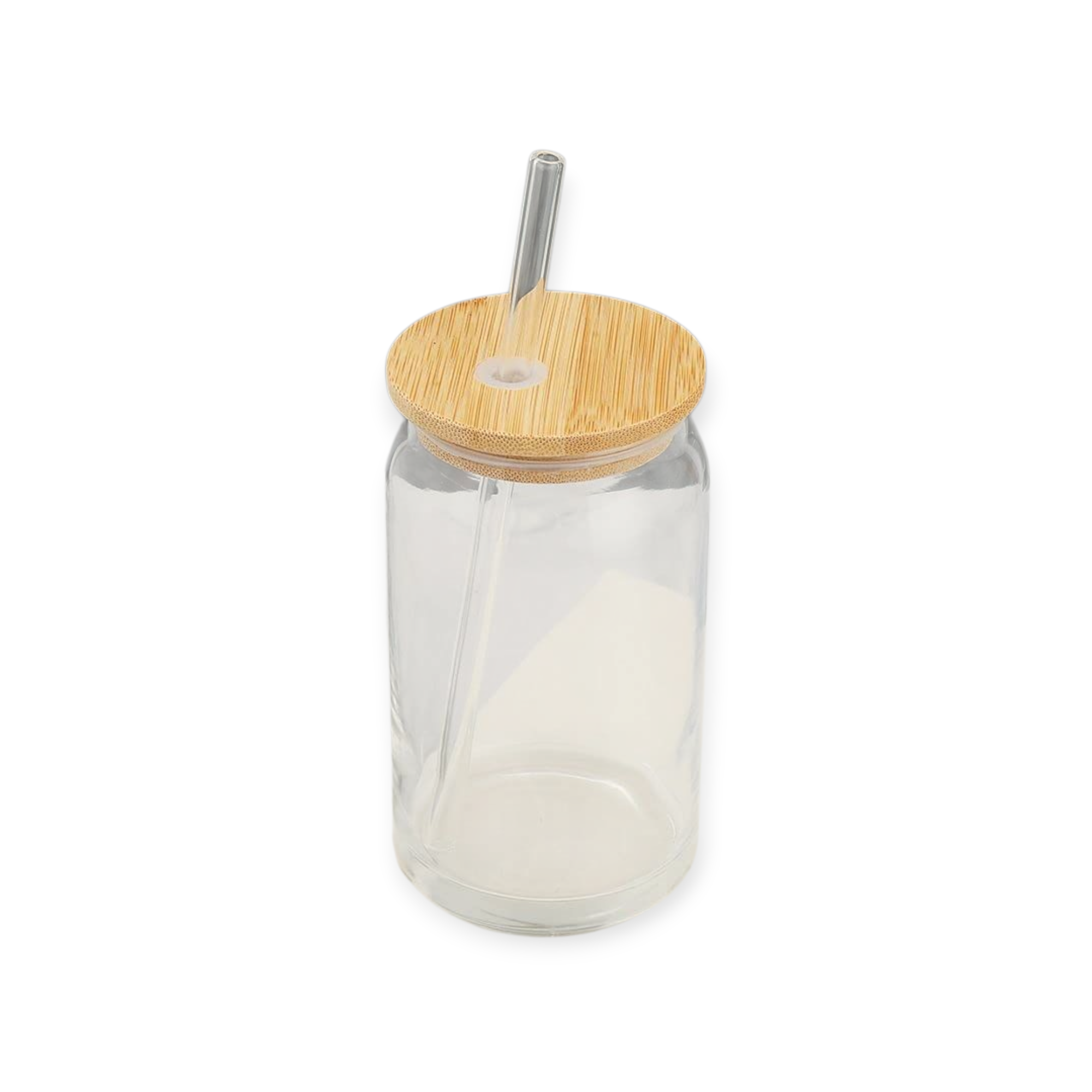 Vaso de vidrio con sorbete